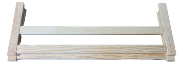 ATMOWOOD Drvena sigurnosna ogradica za krevet 60 cm