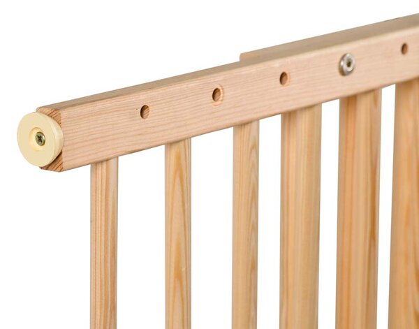 ATMOWOOD Drvena sigurnosna ogradica 67–115 x 68 cm - proširiva