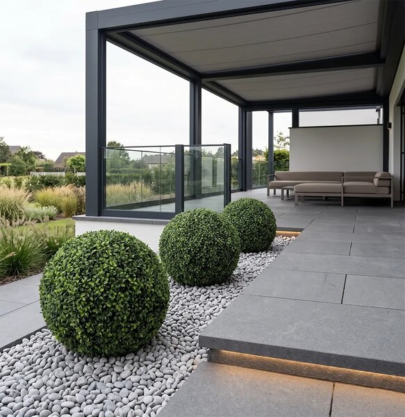 Umjetni buxus 53 cm UV (buxus) šimšir - 51 - 70 cm - 51 do 70cm