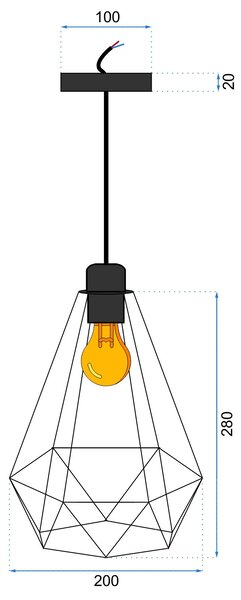 Lampa Reno 180986