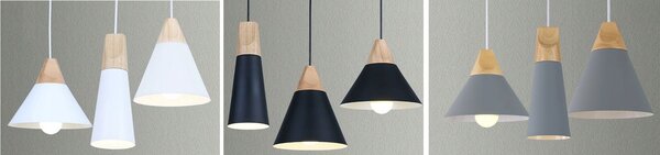 Stropna svjetiljka SCANDI SET CP bijela