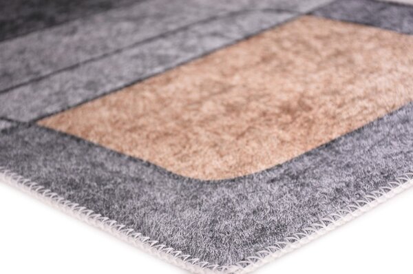 Sivi perivi tepih 80x150 cm – Vitaus
