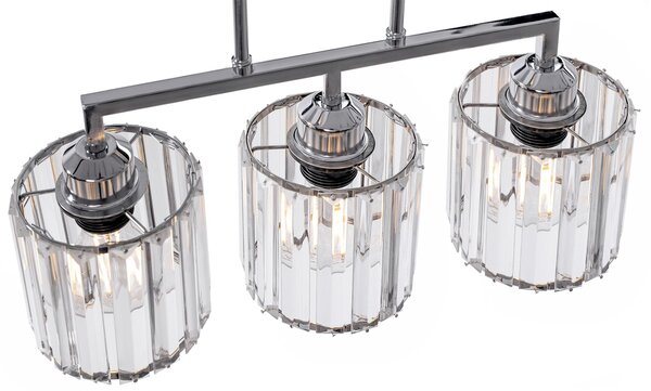 VISEĆA SVJETILJKA GLAMOUR CHROME 3xE27 392228