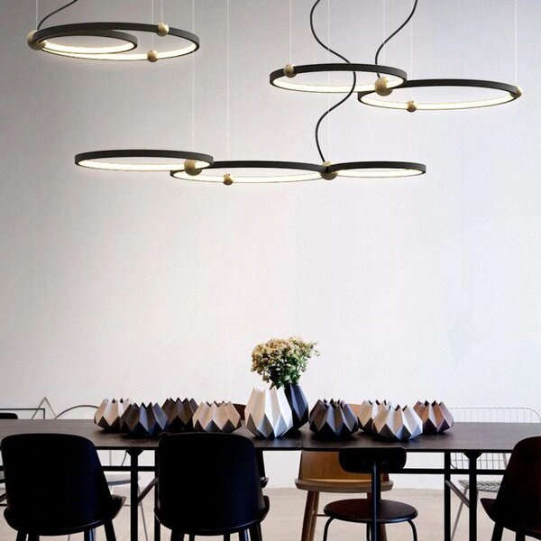 Black Ring 3 led lampa + APP752-30-40-50 daljinski upravljač