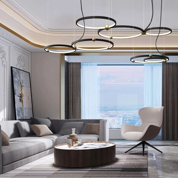 Black Ring 3 led lampa + APP752-30-40-50 daljinski upravljač