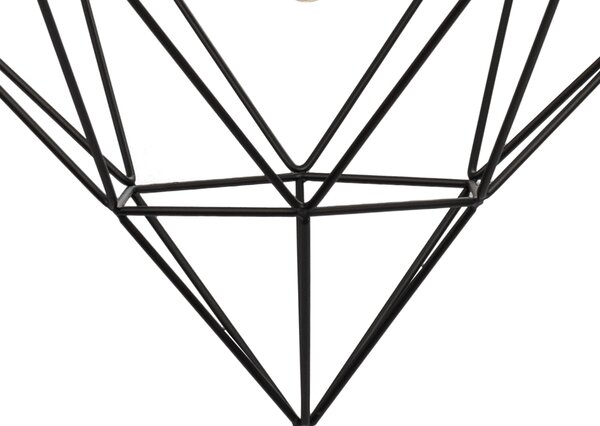 VISEĆA LAMPA DIAMOND METAL LOFT BLACK APP563-1CP