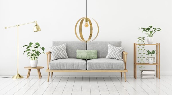 Viseća stropna svjetiljka Glamour Gold App961-1CP