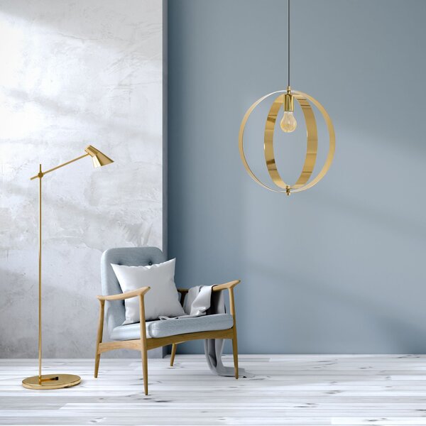 Viseća stropna svjetiljka Glamour Gold App961-1CP