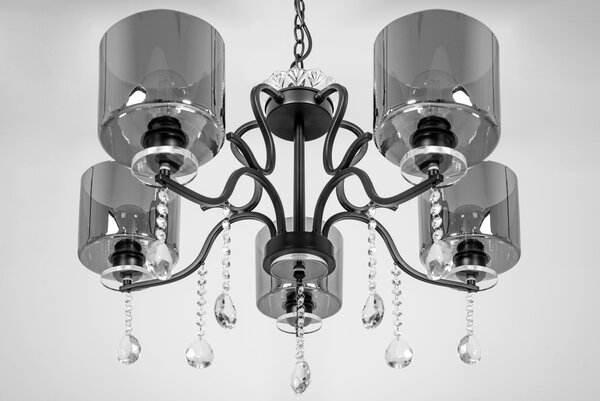 Viseća lampa s kristalima APP958-5CP