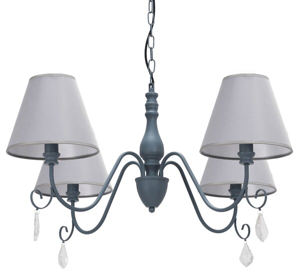 Viseća lampa s kristalima APP991-4CP
