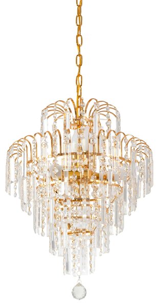 KRISTALNA STROPNA SVJETILKA Gold 312358