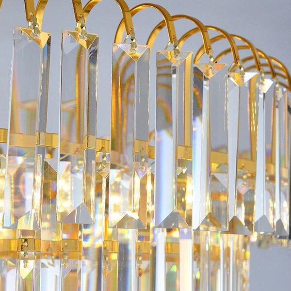 KRISTALNA STROPNA SVJETILKA Gold 312358