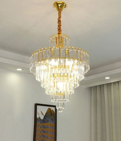 KRISTALNA STROPNA SVJETILKA Gold 312358