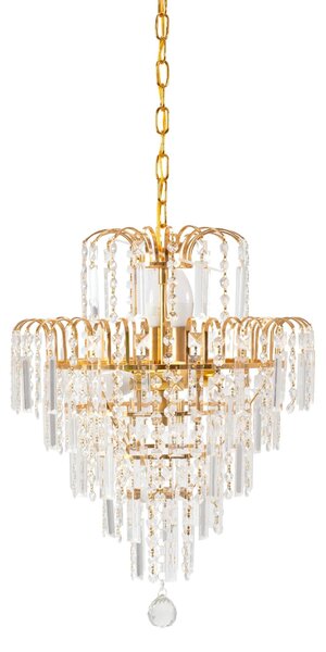 KRISTALNA STROPNA SVJETILKA Gold 312358