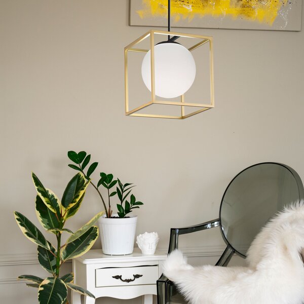 Lampa Viseća APP1165-1CP GOLD WHITE