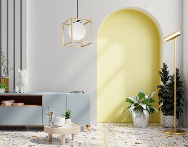Lampa Viseća APP1165-1CP GOLD WHITE