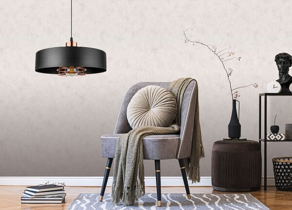 Lampa Viseća APP1246-1CP Black/Rose gold