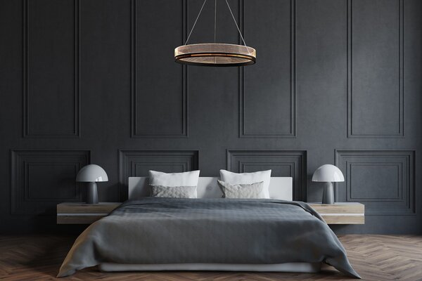 Lampa Viseća APP1192-CP Black Gold