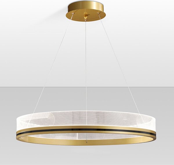 Lampa Viseća APP1189-CP Gold 40cm