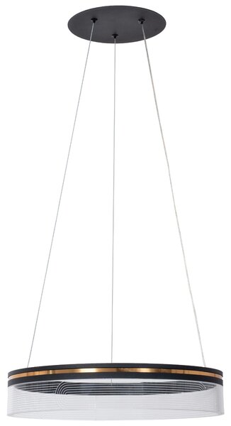 Lampa Viseća APP1191-CP 40cm Black