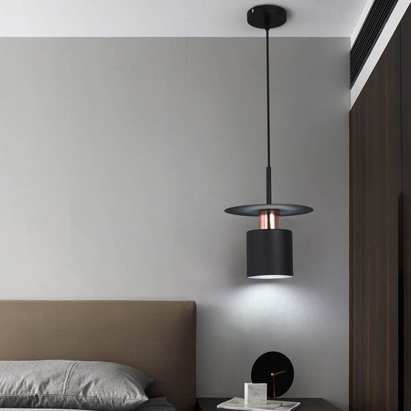 Lampa Viseća APP1145-1CP Black Rose Gold