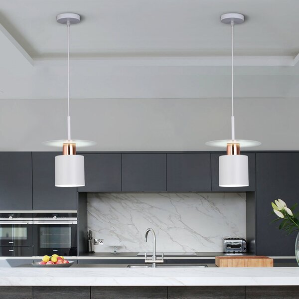 Lampa Viseća APP1146-1CP White Rose Gold