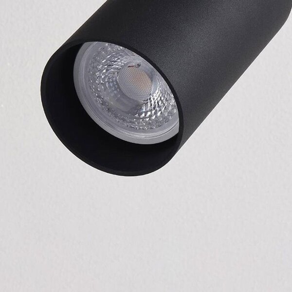 Stropni luster / zidni APP1244-1C BLACK