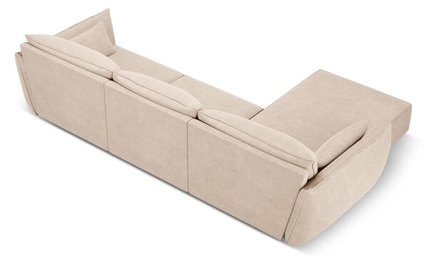 Bež kutna garnitura (lijevi kut) Vanda - Mazzini Sofas