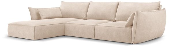 Bež kutna garnitura (lijevi kut) Vanda - Mazzini Sofas