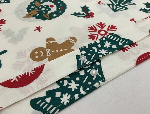 Pamučna posteljina MERRY MOOD bijela Dimenzije posteljine: 70 x 90 cm | 140 x 200 cm