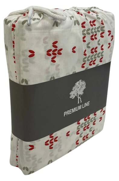 Pamučna posteljina NORDIC JOY bijela Dimenzije posteljine: 70 x 90 cm | 140 x 200 cm