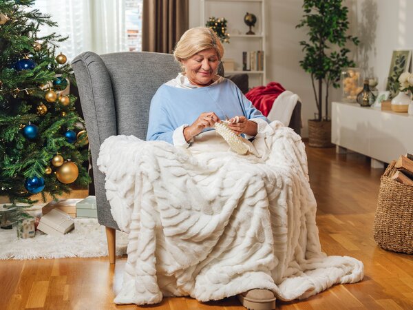 Warm Hug Lux set biserni
