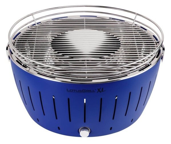 Plavi bezdimni roštilj na ugljen Lotusgrill XL