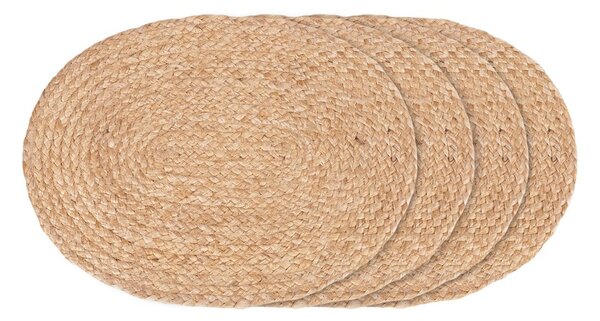 Podmetač 4 kom od jute 35x45 cm Bombay – House Nordic