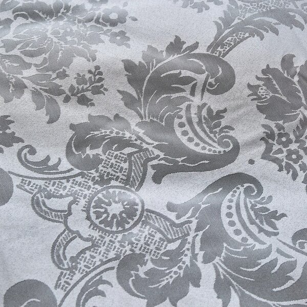 Siva posteljina Catherine Lansfield Jacquard, 200 x 200 cm