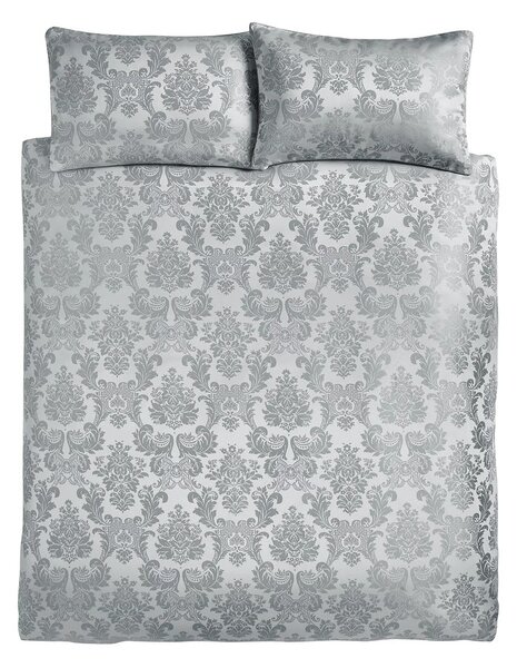 Siva posteljina Catherine Lansfield Jacquard, 200 x 200 cm