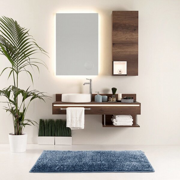Set od 2 tamnoplave kupaonske prostirke AmeliaHome Bati