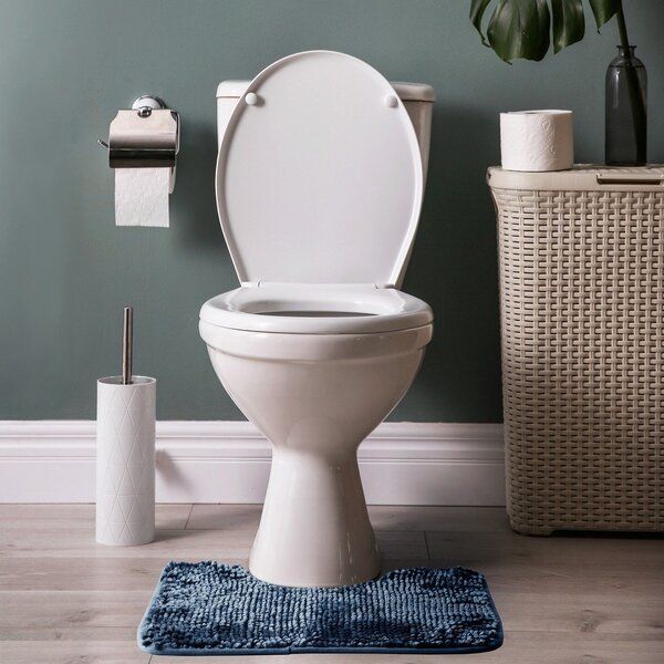 Set od 2 tamnoplave kupaonske prostirke AmeliaHome Bati