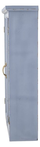 Plava viseća vitrina od masivne jele 81x91 cm Hazem – Bloomingville