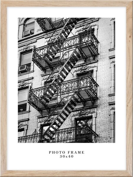 Prirodni zidni okvir Styler Florida, 33 x 43 cm