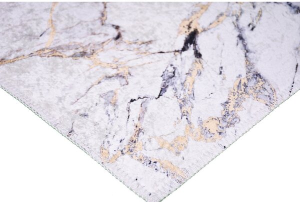 Sivi tepih Vitaus Ivy, 50 x 80 cm