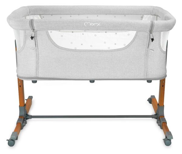 MoMi SMART BED 4u1 krevetić, svijetlo siva