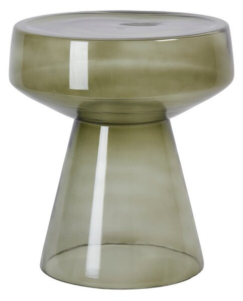 Stakleni okrugao pomoćni stol ø 37 cm Dakwa – Light & Living