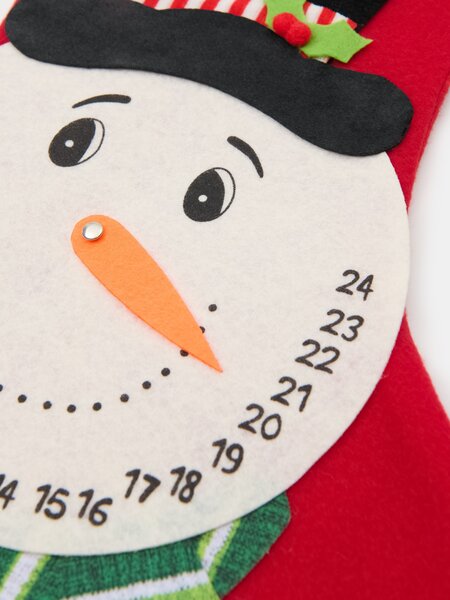 Sinsay - Božićna čarapa u obliku adventskog kalendara