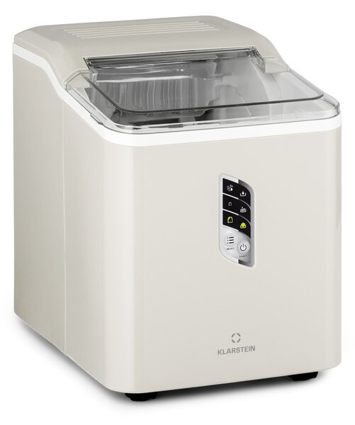 Klarstein Albaron, aparat za kockice leda, oblik glavčine, 12 kg / 24 h 1,5 l. Zaslon
