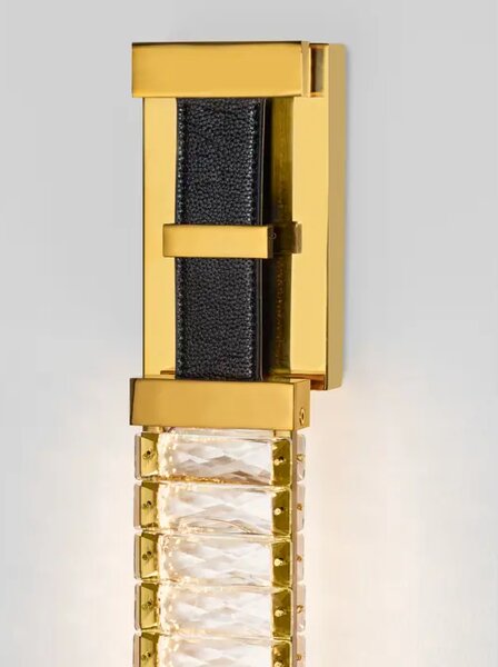 LAZURA ZIDNA LED SVJETILJKA ZLATNA 9W IP20 3000K TRIAK PRIGUŠLJIVA NL9124109