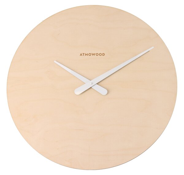 ATMOWOOD sat breza 50 cm - bijele kazaljke