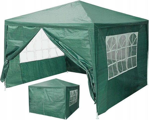 Vrtni šator / paviljon 3 x 3 m Siva
