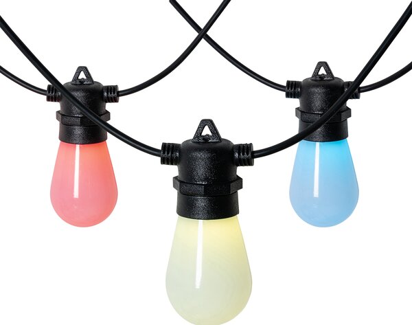 Pametna LED svjetlosna traka 15 metara 15 svjetala Opal RGBW IP44 - Chill