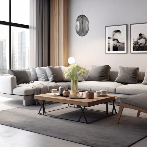BRAGA SMOKED viseća lampa 1xE27